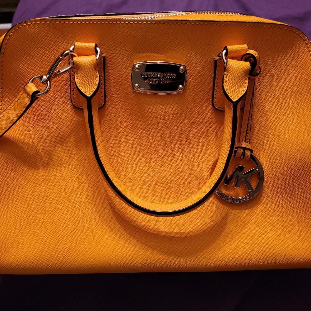 Michael Kors Dome Satchel Purse